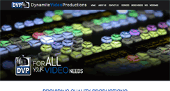 Desktop Screenshot of dynamitevideoproductions.com