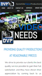 Mobile Screenshot of dynamitevideoproductions.com
